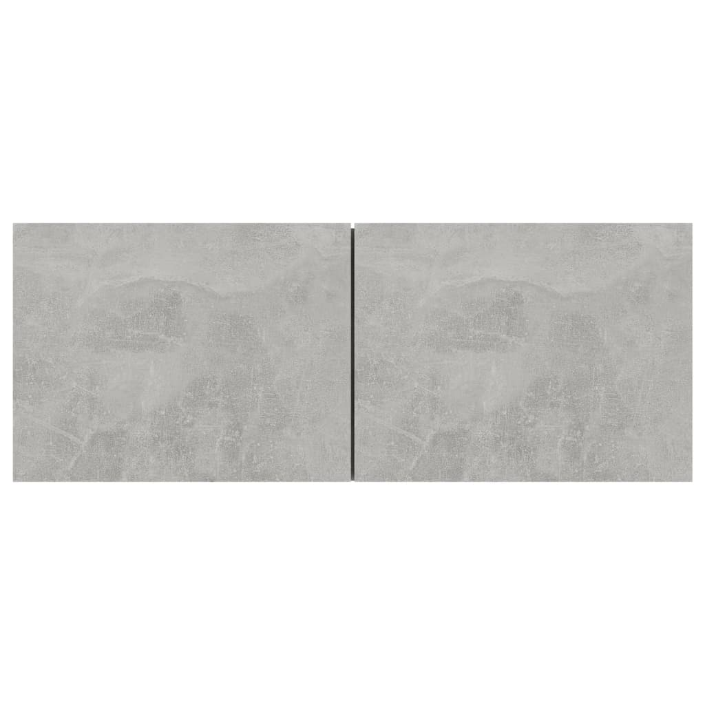 Tv-Meubelen Spaanplaat 3 80 x 30 x 30 cm Betongrijs