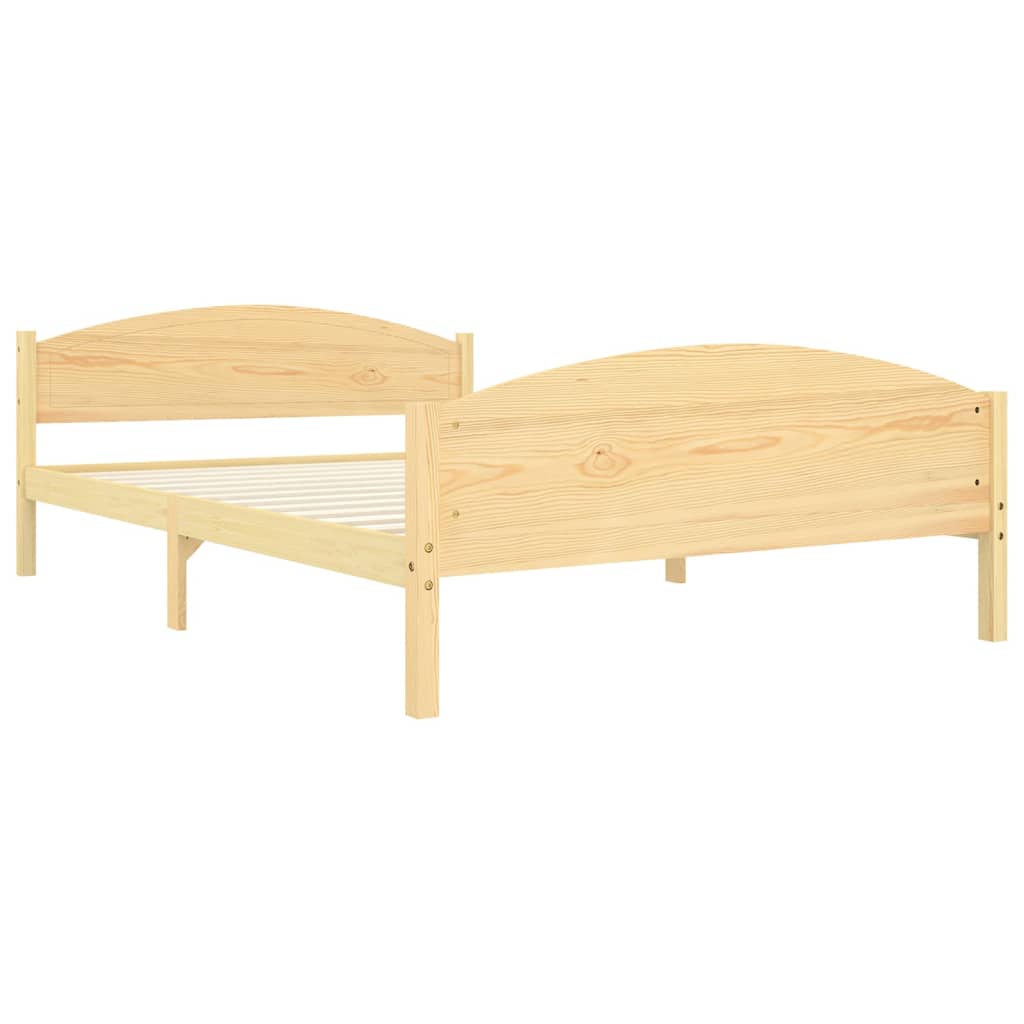 Bedframe Massief Grenenhout 160 x 200 cm Bruin