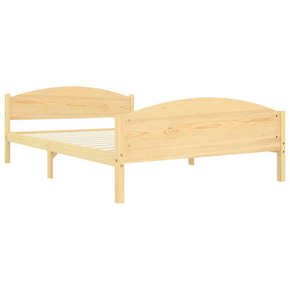 Bedframe Massief Grenenhout 160 x 200 cm Bruin