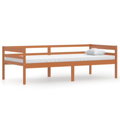 Bedframe Massief Grenenhout 90X200 Cm Honingbruin