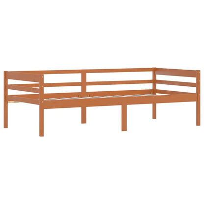 Bedframe Massief Grenenhout 90X200 Cm Honingbruin