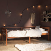 Bedframe massief grenenhout 90x200 cm honingbruin