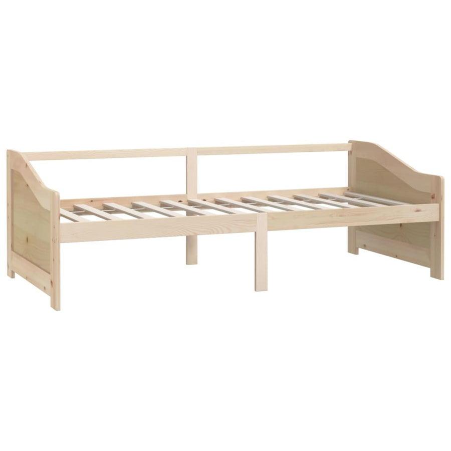 Bedbank 3-Zits Massief Grenenhout 90X200 Cm Bruin