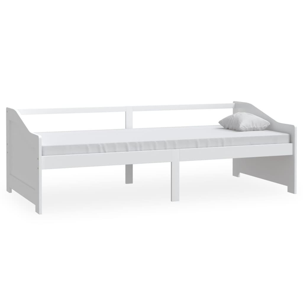 Bedbank 3-Zits Massief Grenenhout 90X200 Cm Wit