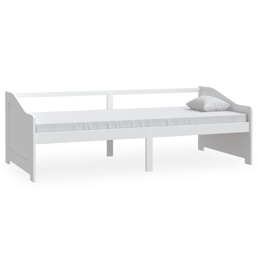 Bedbank 3-Zits Massief Grenenhout 90X200 Cm Wit