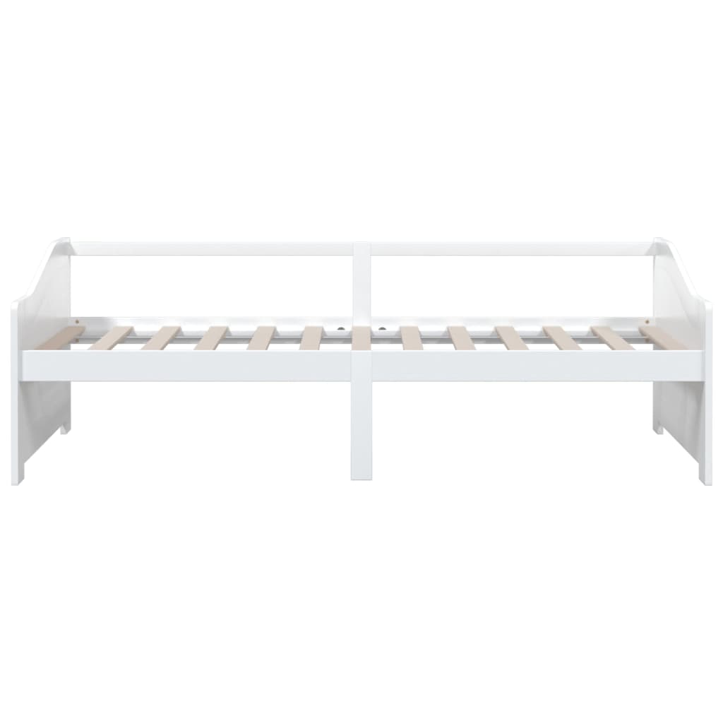 Bedbank 3-Zits Massief Grenenhout 90X200 Cm Wit