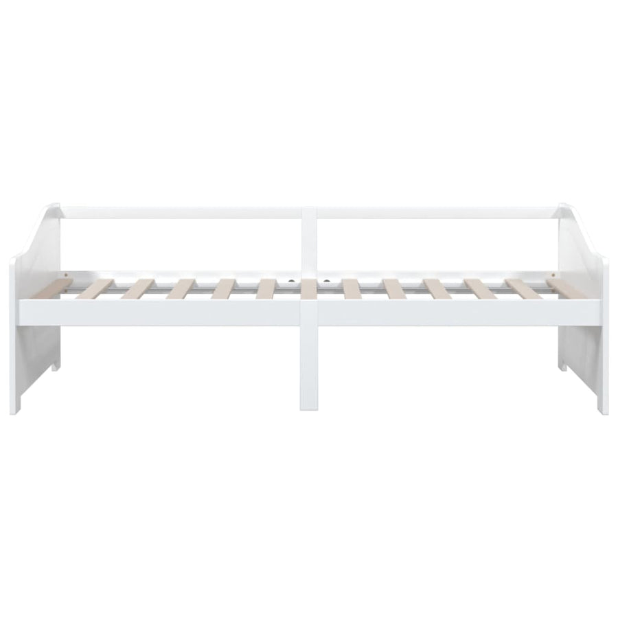 Bedbank 3-Zits Massief Grenenhout 90X200 Cm Wit