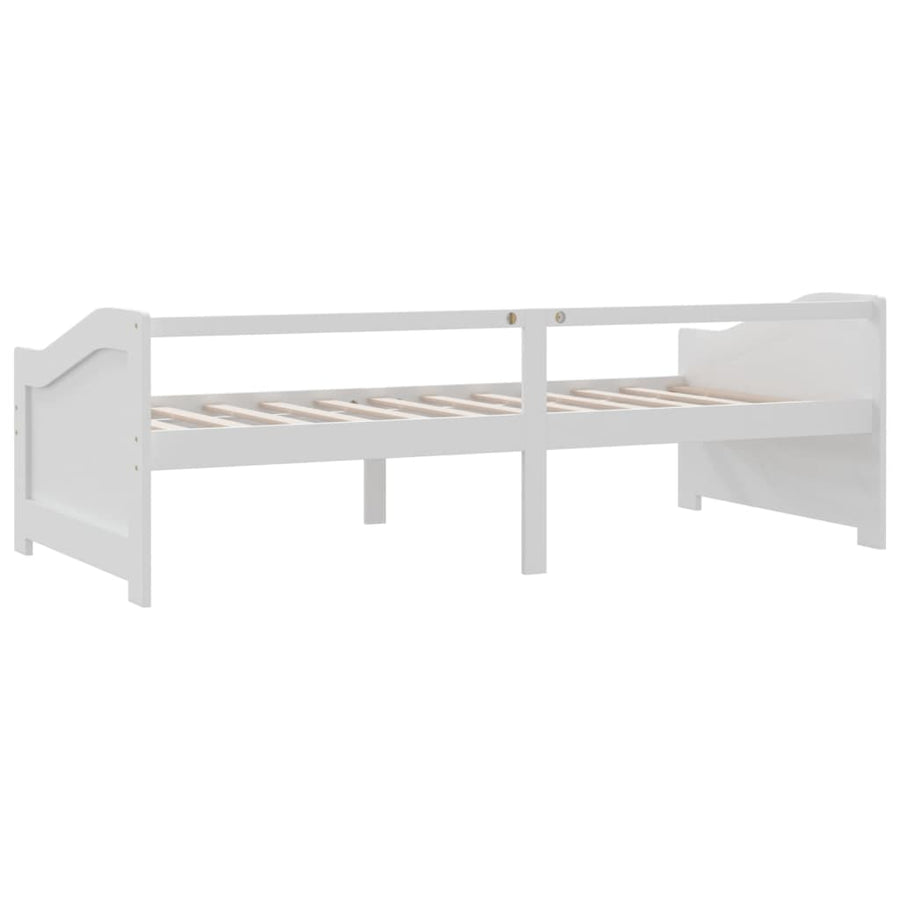 Bedbank 3-Zits Massief Grenenhout 90X200 Cm Wit