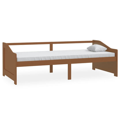 Bedbank 3-Zits Massief Grenenhout 90X200 Cm Honingbruin