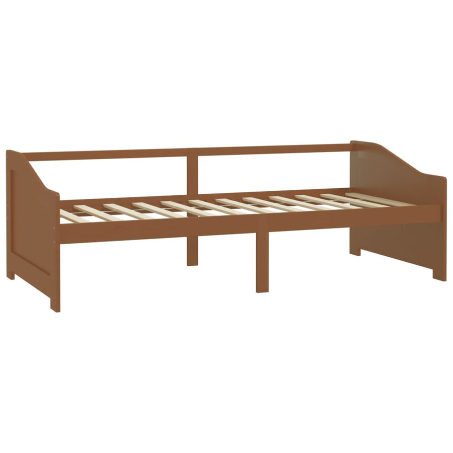 Bedbank 3-Zits Massief Grenenhout 90X200 Cm Honingbruin