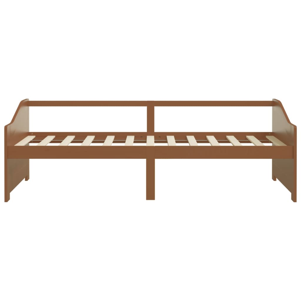 Bedbank 3-Zits Massief Grenenhout 90X200 Cm Honingbruin