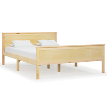 Bedframe Massief Grenenhout 120 x 200 cm Bruin
