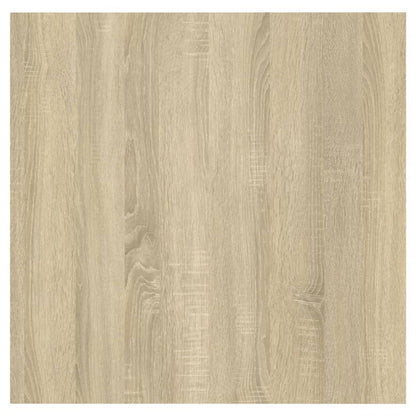 Nachtkastje 30,5X30X30 Cm Spaanplaat Kleurig 1 Sonoma eiken
