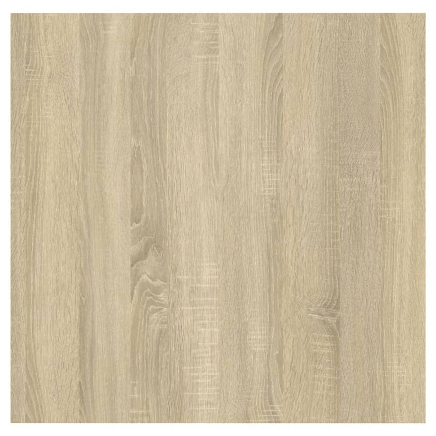 Nachtkastje 30,5X30X30 Cm Spaanplaat Kleurig 1 Sonoma eiken