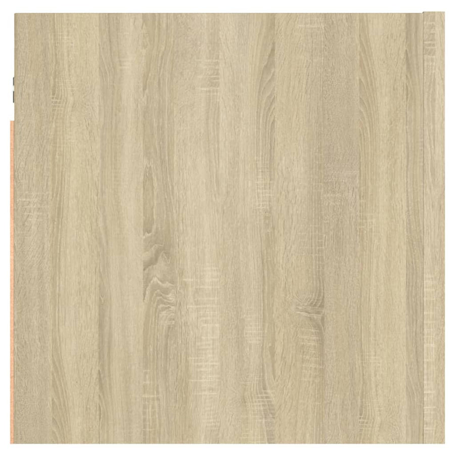 Nachtkastjes 30,5X30X30 Cm Spaanplaat Kleurig 2 Sonoma eiken