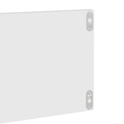 Wandschappen 80X11,5X18 Cm Bewerkt Hout 4 Wit