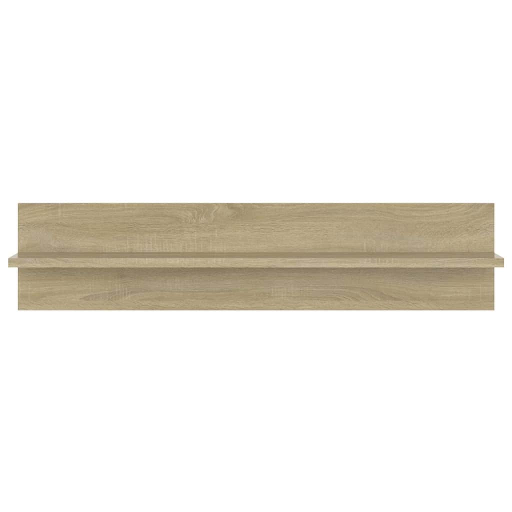 Wandschappen 4 st 80x11,5x18cm bewerkt hout sonoma eikenkleurig