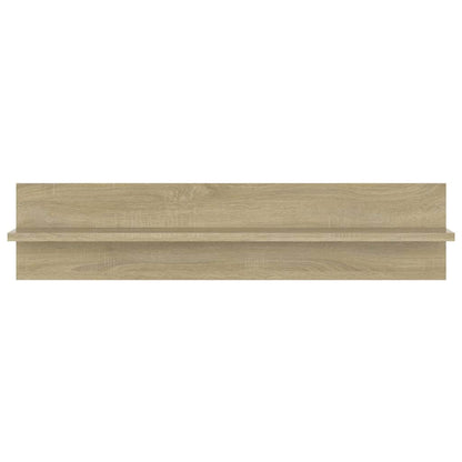 Wandschappen 4 st 80x11,5x18cm bewerkt hout sonoma eikenkleurig