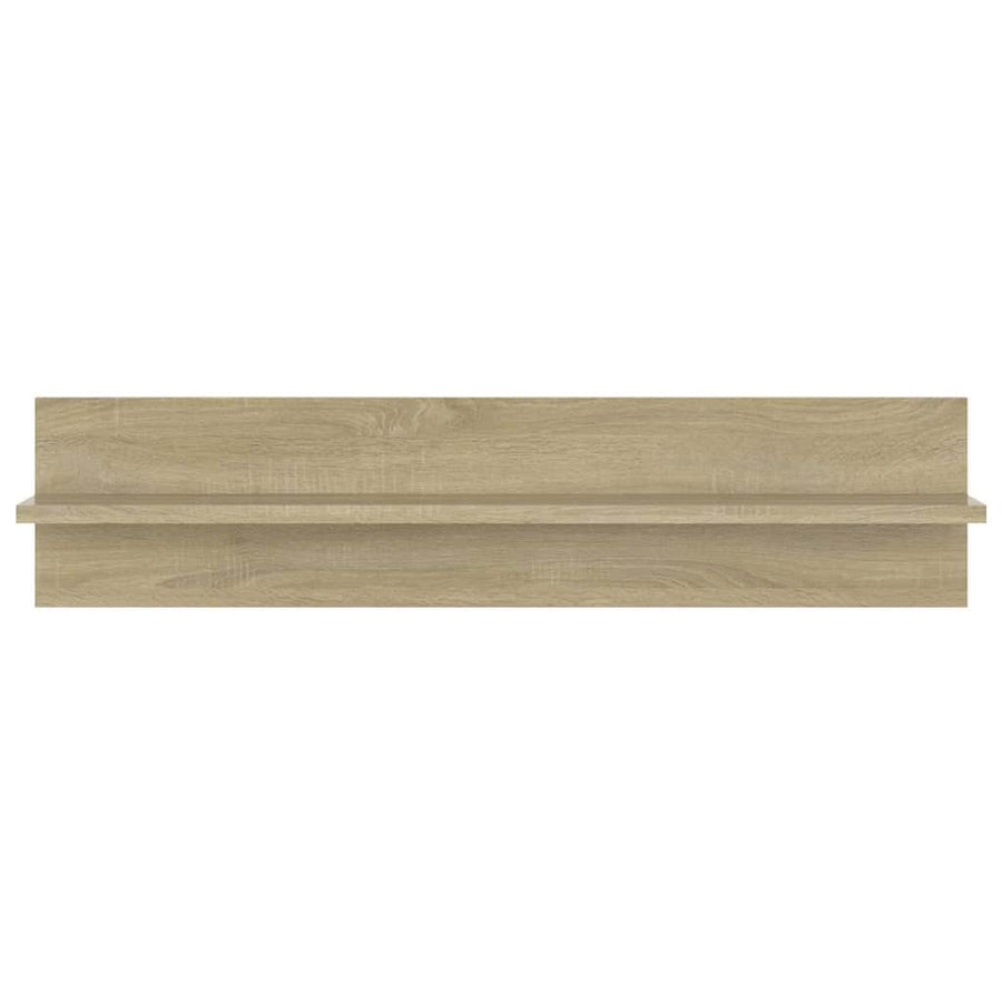 Wandschappen 4 st 80x11,5x18cm bewerkt hout sonoma eikenkleurig
