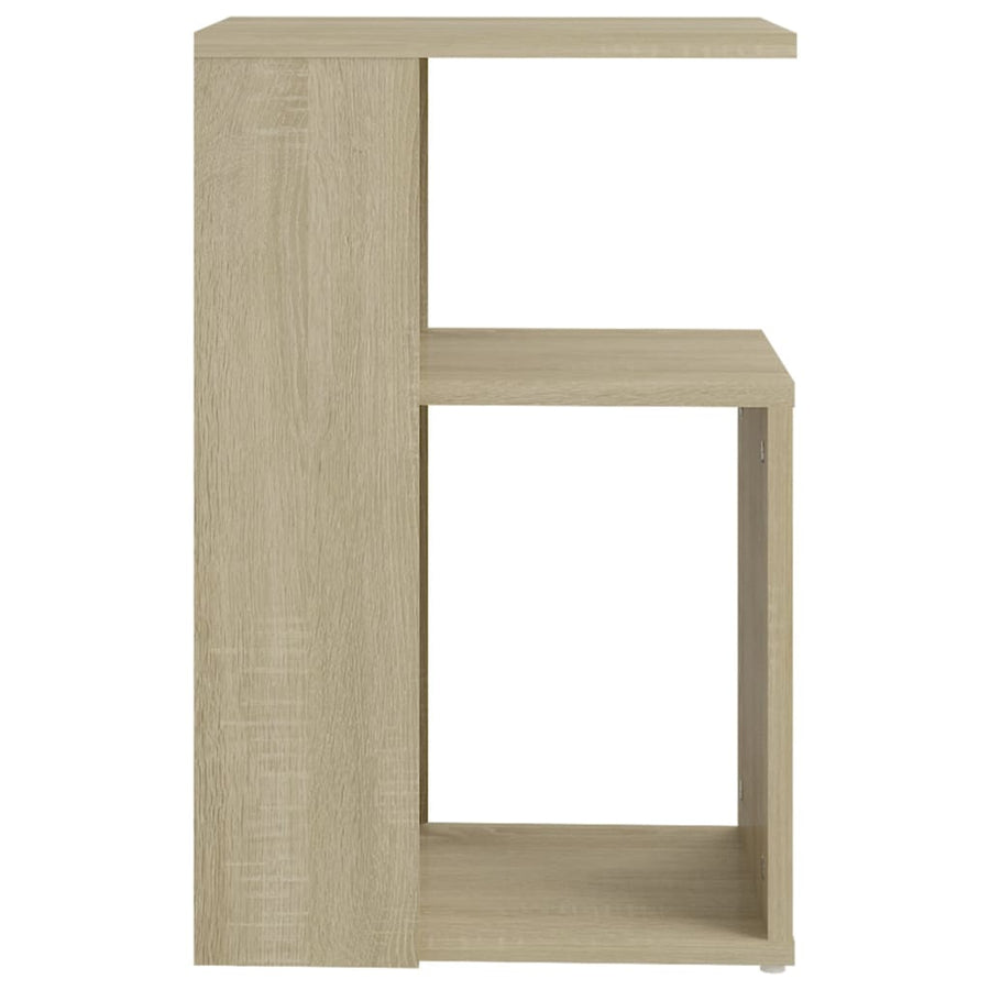 Bijzettafel 36X30X56 Cm Spaanplaat Kleurig Sonoma eiken