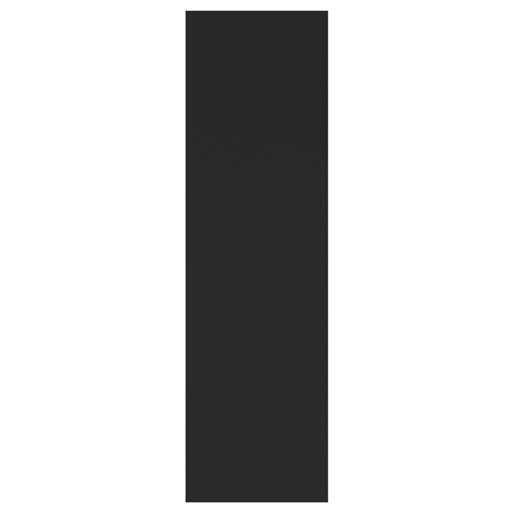 Wandschap 75X6X55 Cm Spaanplaat Zwart