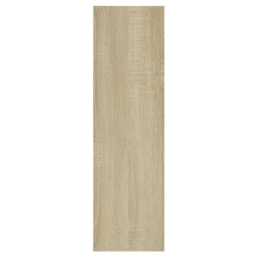Wandschap 75X6X55 Cm Spaanplaat Kleurig Sonoma eiken