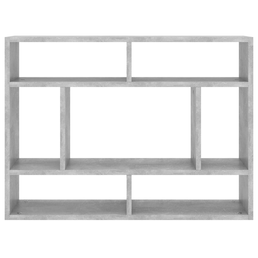 Wandschap 75X6X55 Cm Spaanplaat Betongrijs