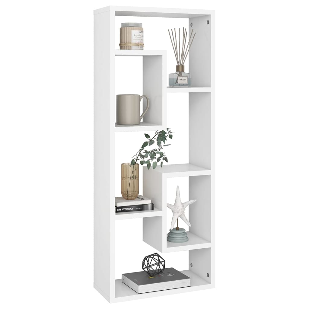 Wandschap 36X6X90 Cm Spaanplaat Wit