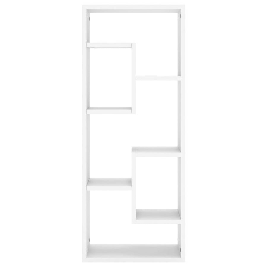 Wandschap 36X6X90 Cm Spaanplaat Wit