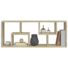Wandschap 36X6X90 Cm Spaanplaat Kleurig Sonoma eiken