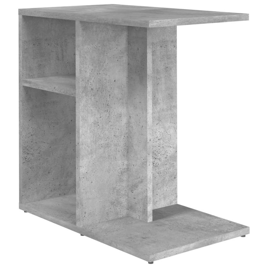 Bijzettafel 50X30X50 Cm Spaanplaat Betongrijs
