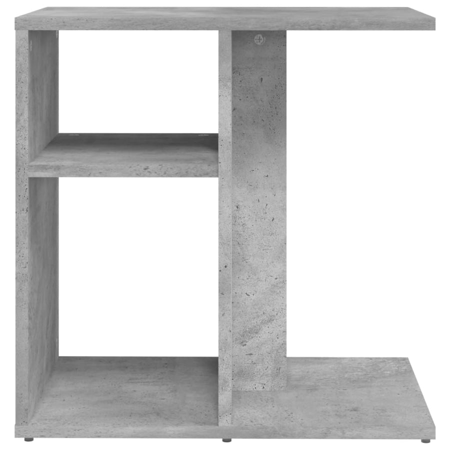 Bijzettafel 50X30X50 Cm Spaanplaat Betongrijs