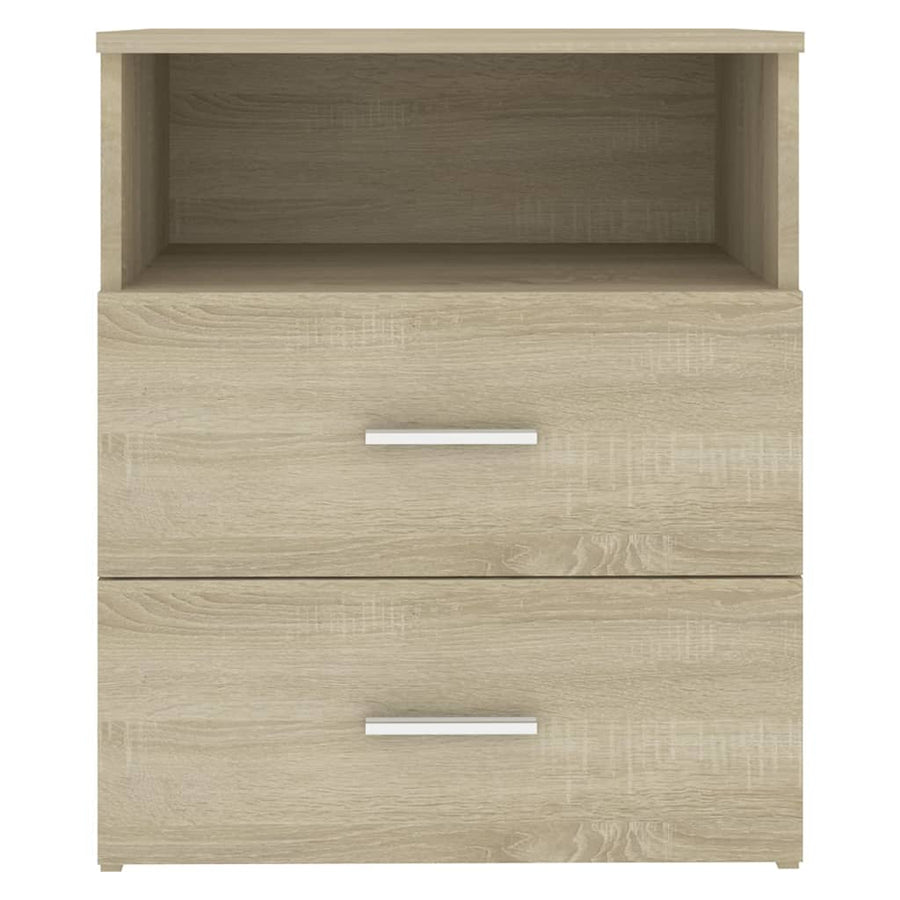 Nachtkastje 50x32x60 cm sonoma eikenkleurig 1 Sonoma eiken