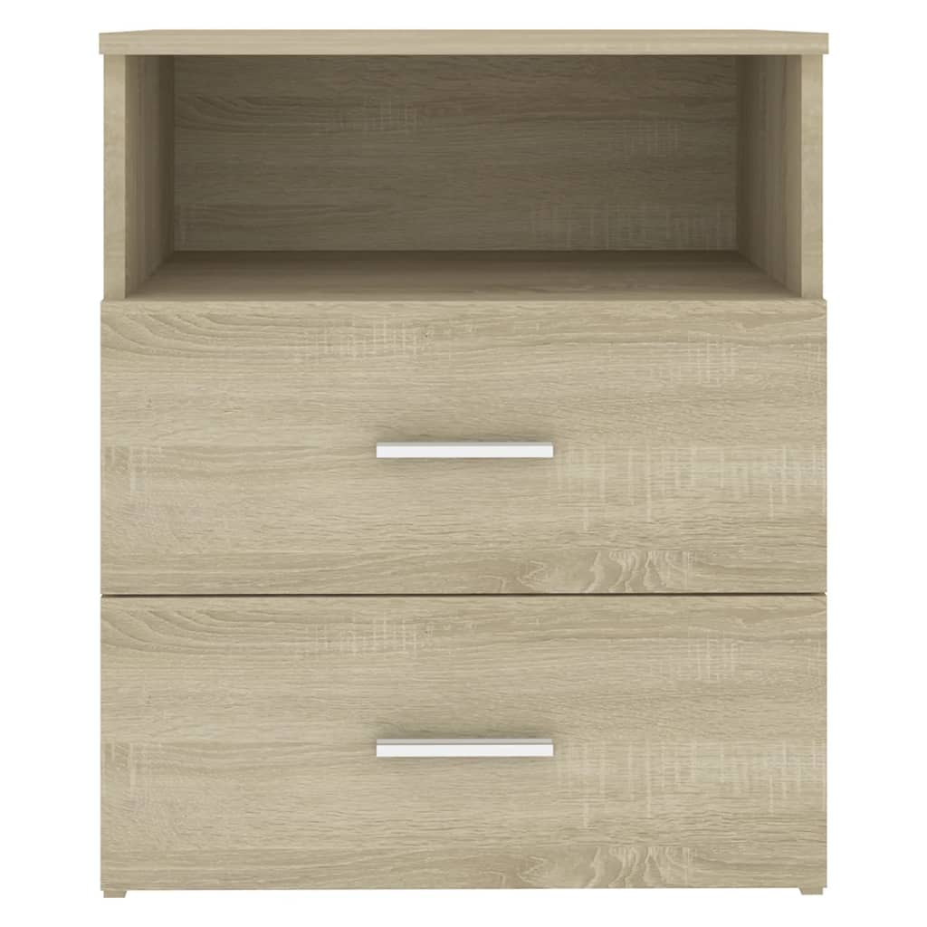 Nachtkastjes 50X3X60 Cm Kleurig 2 Sonoma eiken