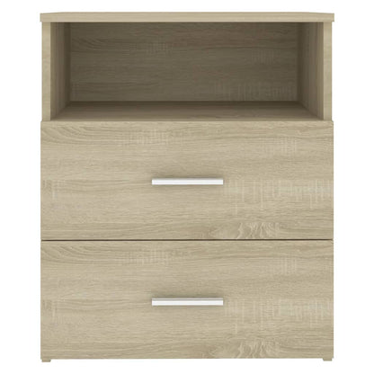 Nachtkastjes 50X3X60 Cm Kleurig 2 Sonoma eiken