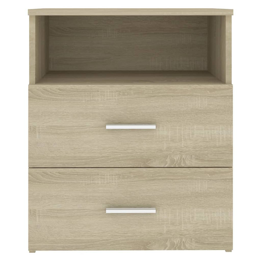 Nachtkastjes 50X3X60 Cm Kleurig 2 Sonoma eiken