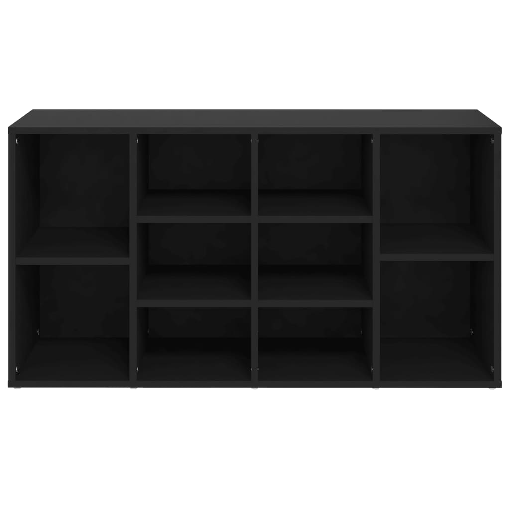 Schoenenbank 03X30X54,5 Cm Spaanplaat Zwart