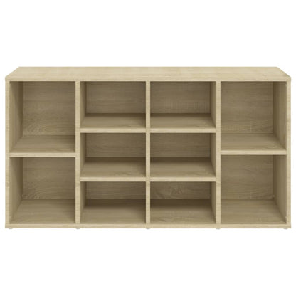 Schoenenbank 03X30X54,5 Cm Spaanplaat Kleurig Sonoma eiken
