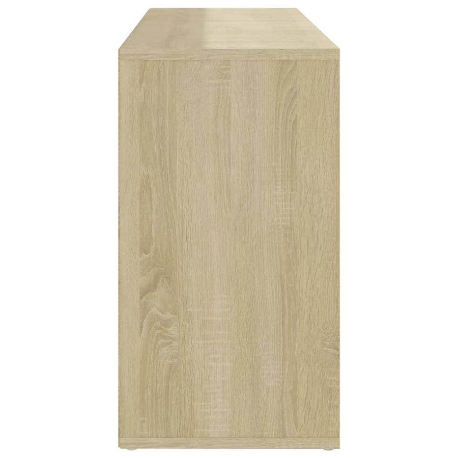 Schoenenbank 03X30X54,5 Cm Spaanplaat Kleurig Sonoma eiken