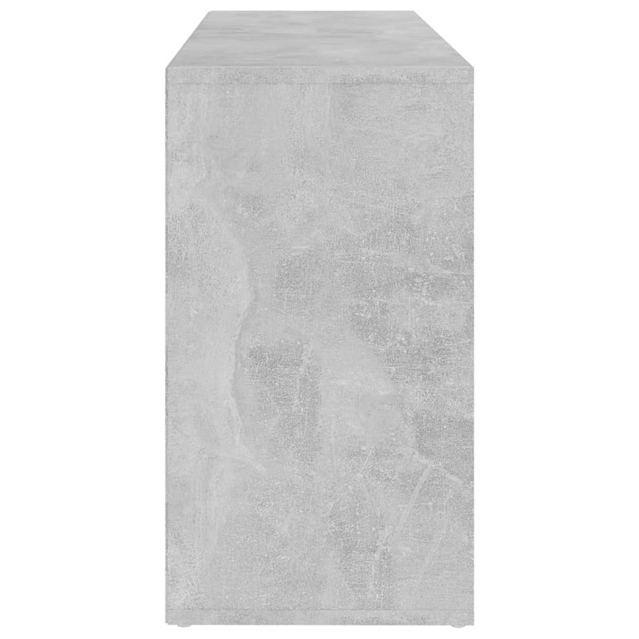 Schoenenbank 03X30X54,5 Cm Spaanplaat Betongrijs