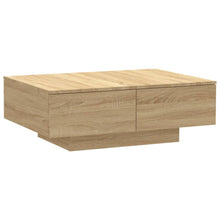 Salontafel 90x60x31 cm spaanplaat sonoma eikenkleurig Sonoma eiken