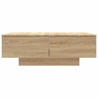 Salontafel 90x60x31 cm spaanplaat sonoma eikenkleurig Sonoma eiken
