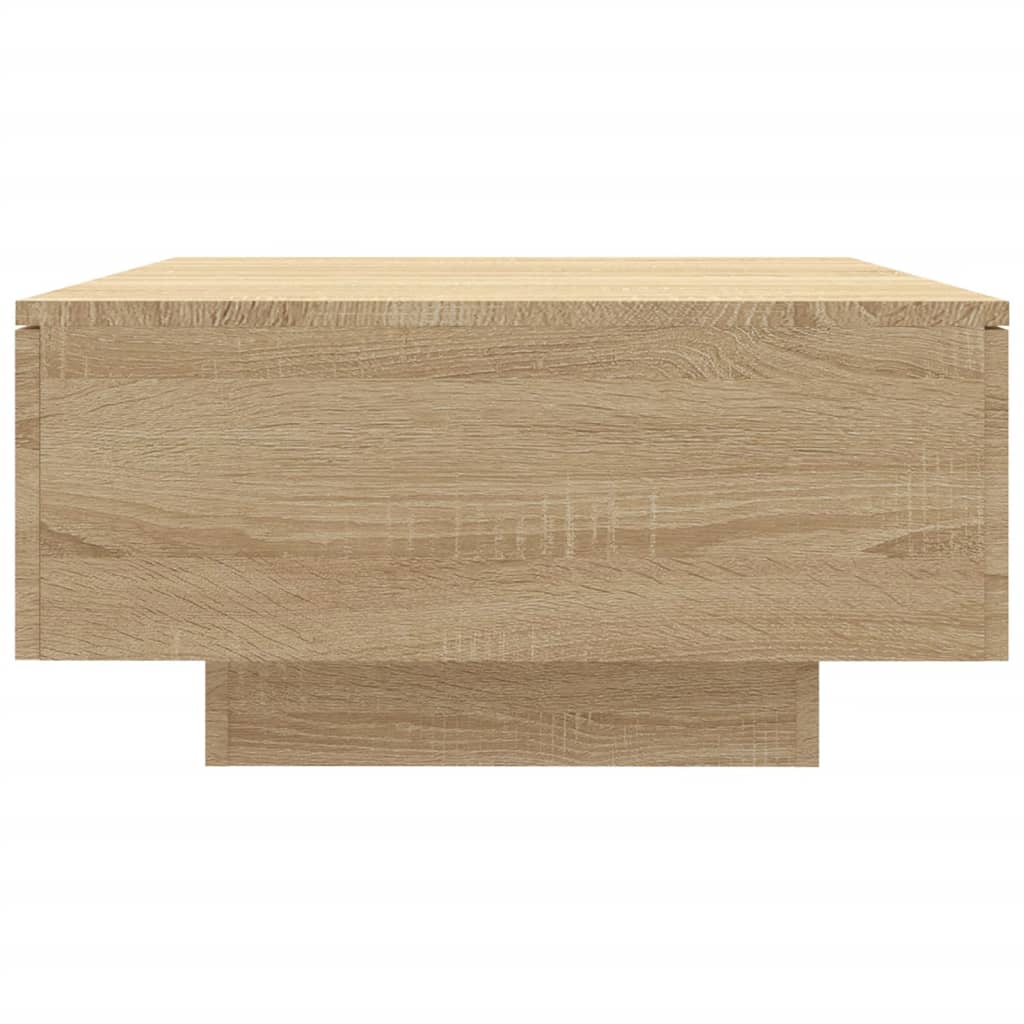 Salontafel 90x60x31 cm spaanplaat sonoma eikenkleurig Sonoma eiken