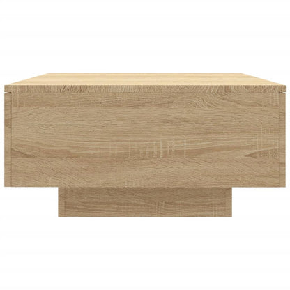 Salontafel 90x60x31 cm spaanplaat sonoma eikenkleurig Sonoma eiken
