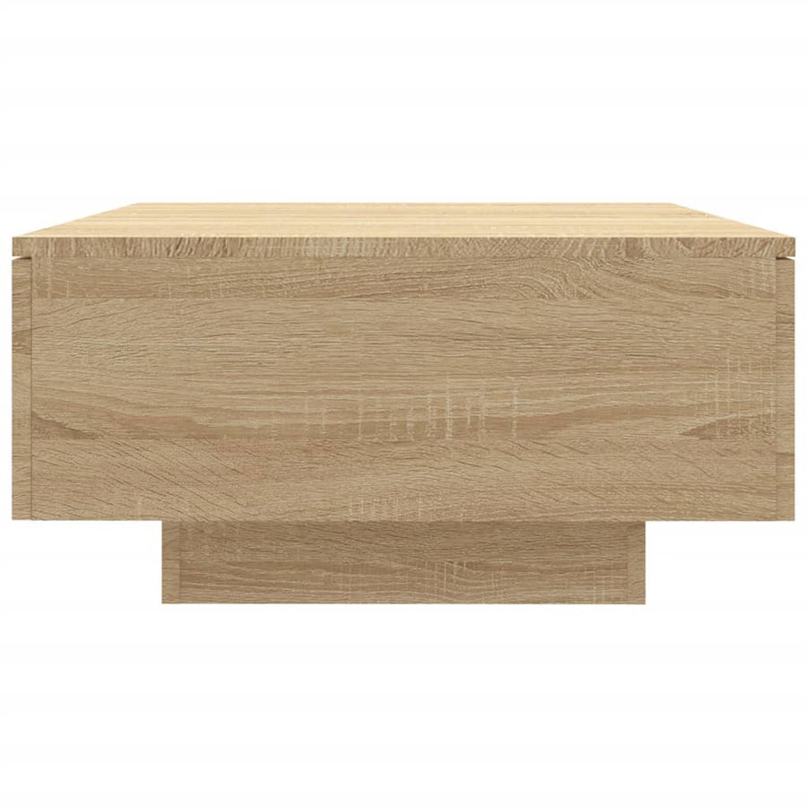Salontafel 90x60x31 cm spaanplaat sonoma eikenkleurig Sonoma eiken