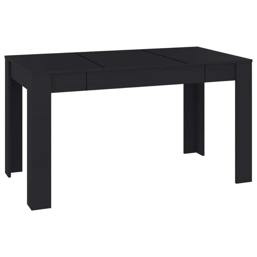 Eettafel 40X74,5X76 Cm Spaanplaat Zwart