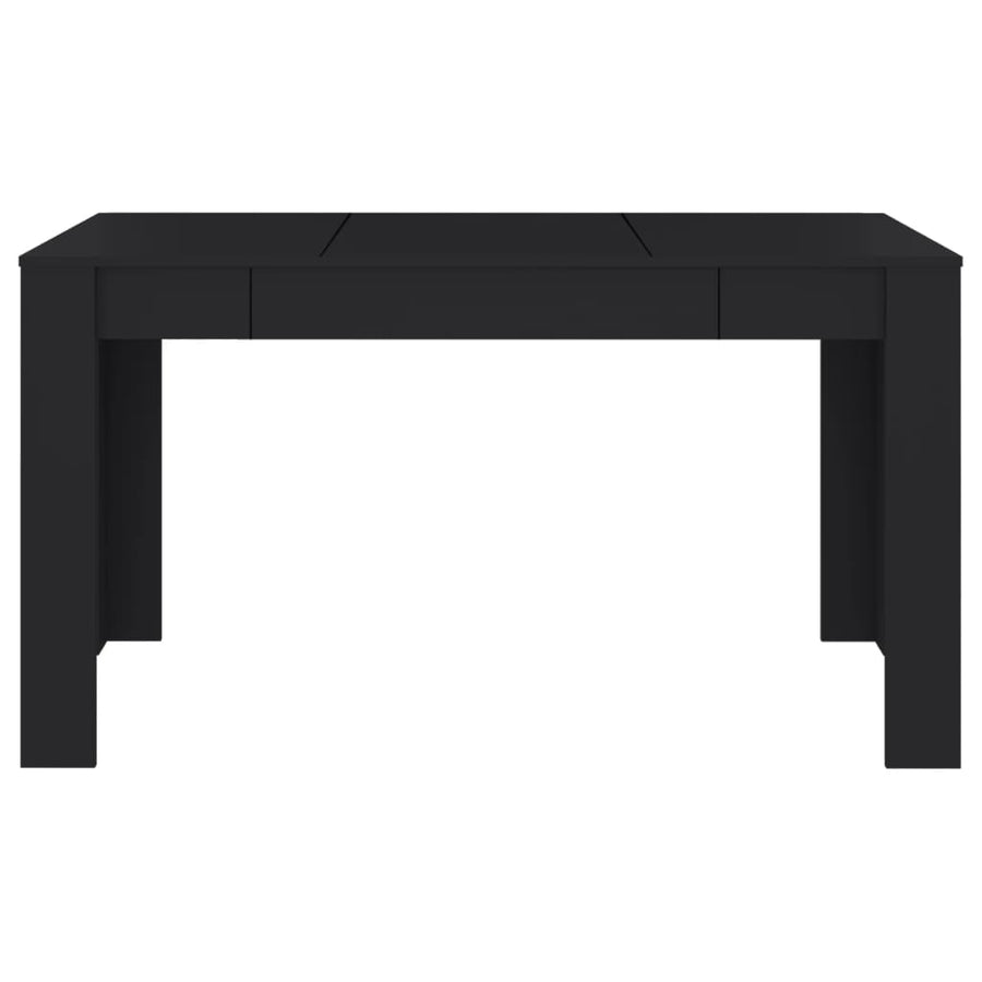 Eettafel 40X74,5X76 Cm Spaanplaat Zwart