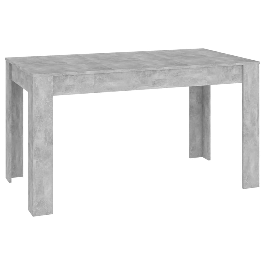Eettafel 40X74,5X76 Cm Spaanplaat Betongrijs