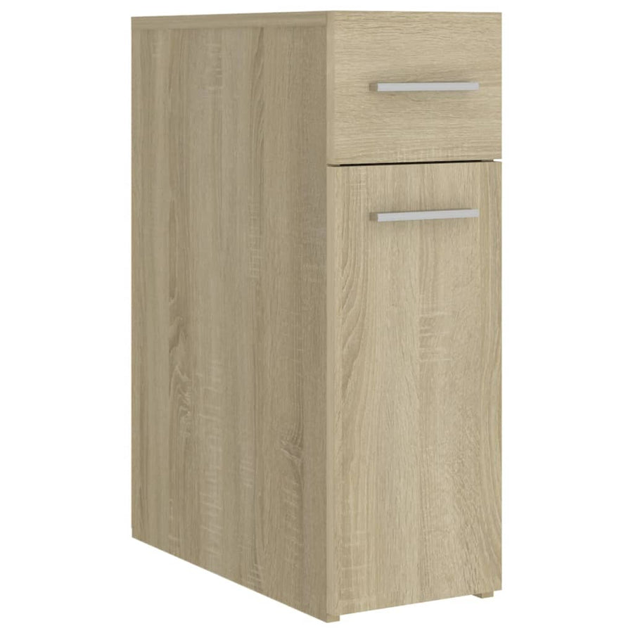 Apothekerskast 20X45,5X60 Cm Spaanplaat Kleurig Sonoma eiken