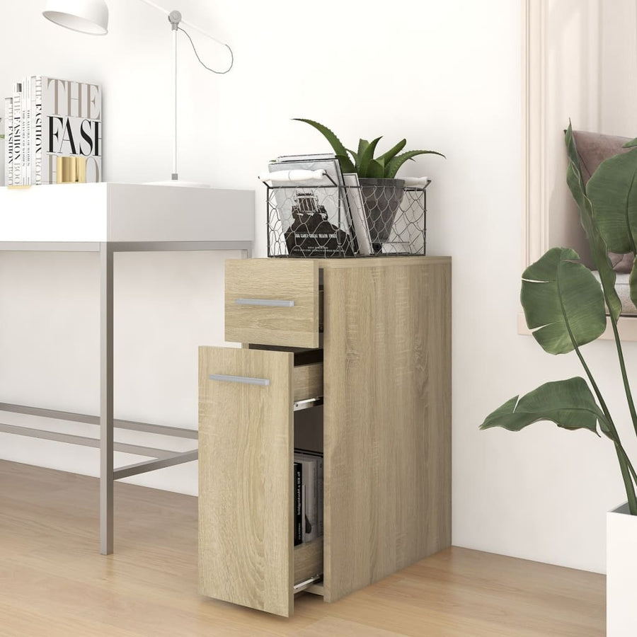 Apothekerskast 20X45,5X60 Cm Spaanplaat Kleurig Sonoma eiken